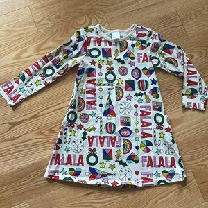 Hanna Andersson | holiday shift dress size 4 FALALA